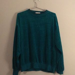Vintage, turquoise sweater